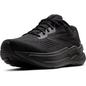 Brooks Womens Ghost Max 2 Neutral Running & Walking Shoe (7.5 Wide, Black/Black/Ebony)
