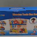 Kids Tool Set with Electric Drill, 46 Pcs Wooden Toddler Play Tools Set with Tool Box, Montessori STEM Educational Construction Building Toy for 3 4 5 6 Year Old Boys Girls Birthday Gifts