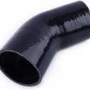 3" ID 45 Degree Elbow silionce Coupler Reinforced Hose,4-Ply Turbo/Intercooler/Intake Piping Industrial Hydraulic (76mm)