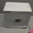 SUT 175 Pcs Red and Clear Plastic Dinnerware Set for 25 Guests, Include: 25 Dinner Plates, 25 Dessert Plates, 25 Pre Rolled Napkins With Silverware, 25 Cups, Disposable Plates for Party