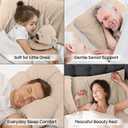 Utopia Bedding Queen Pillow Cases - 2 Pack - Envelope Closure - Soft Brushed Microfiber Fabric - Shrinkage and Fade Resistant Pillow Covers Queen Size 20 X 30 Inches (Queen, Beige)