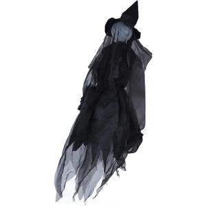 Halloween Witch Decorative Light LED Simulation Sound Lawn Light for Garden Yard