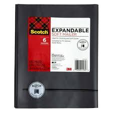 6 Expandable Soft Mailer 10" x 3.5"x 12.9" 5 Pack