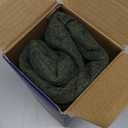 MIULEE Pack of 2 Decorative Linen Burlap Pillow Covers Spring Farmhouse Boho Accent Pillowcases for Sofa Car Couch Bedroom Living Room Decor 18x18 Inch Dark Olive Green