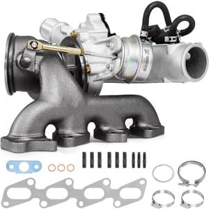 667-203 1.4L Turbocharger with Gaskets Repair kits Compatible with 2011-2015 Chevy Chevrolet Cruze 2012-2020 Sonic 2015-2021 Trax 2013-2021 Buick Encore Replace# 55565353 GT1446