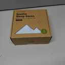 2-Pack Organic Baby Sleep Sacks, 100% Cotton - Soft & Breathable 0.5TOG Baby Wearable Blanket, Toddler Sleeping Sack 6-18 Months, Easy to Wear Transitional Swaddles for Newborns, Infants (Glacier, M)