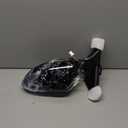 Left Driver Side Door Mirror For Honda Accord LX, Sport 2018-2022 Power Non-Heated No-Turn signal Match to Black Paint Replaces HO1320328 76258-TVA-A02 (3pin)