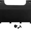 Car Tow Hook Cover for Land LR3 05-09 LR4 10-12, Plastic Rear Bumper Tow Towing Eye Hook Cover Black, OE: DPO500011PCL