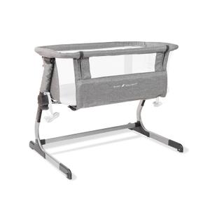Baby Delight Beside Me Dreamer Bassinet | Bedside Sleeper | 6-Position Height Adjustment | Charcoal Tweed, 37"L x 22.5"W x 31"H