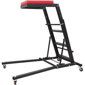 Top Automotive Creeper, 440LBS Capacity Foldable Creeper with Adjustable Height from 42.5" to 64.8", Foldable Creeper for Engine Repair
