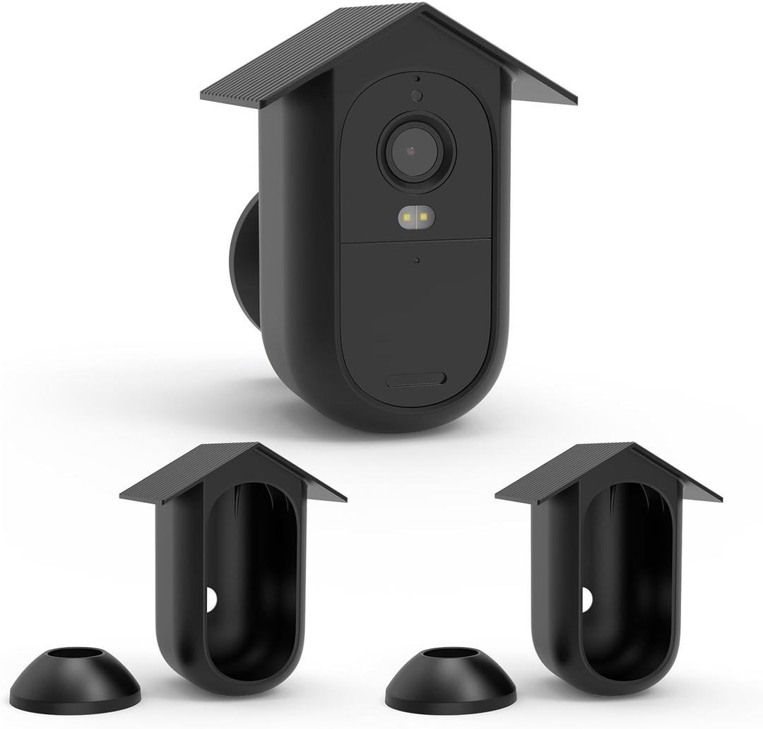 Silicone Skin Cover Compatible with Arlo Essential Security Camera (2nd Generation),for Arlo Wireless Outdoor 2K (3rd Gen, 2025 Release) Protective Kit (Not Compatible Longer Battery XL)2