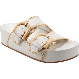 Marc Fisher LTD Women's Solea Sandal (10, Cream 150)
