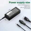 65W Charger for Dell Laptop Charger,AC Adapter for Dell Inspiron 15 3000 5000 Series 15-3552 3558 3565 3567 5551 5552 5555 5558 5559 Laptop Power Supply Cord