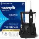 Waterpik Aquarius Water Flosser For Teeth Cleaning, Gums, Braces, Dental Care, Electric Power With 10 Settings, 7 Tips For Multiple Users And Needs, ADA Accepted, Black WP-662, Packaging May Vary