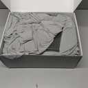 Cooling Sheet Set, Breathable & Ultra-Soft Silver Infused Bed Sheets Set for Hot Sleeper, Silky Smooth with Self-Cleaning Silver Yarn That Stays Fresh 3X Longer for Sensitive Skin (King, Gray)