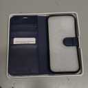 TUCCH Case for iPhone 15 Case Wallet 6.1", [TPU Shockproof Inner Shell], Kickstand PU Leather [RFID Blocking] 4 Card Holder Magnetic Stand Protective Cover Compatible with iPhone 15 5G 2023, Navy Blue