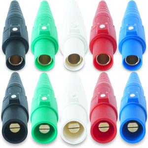 CLS40 400A 600V Camlock Connector Set，5 Male and 5 Female Camlok Connector Bundle - High - Performance Power Solution for Diverse Needs