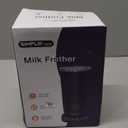 SIMPLETASTE Milk Frother, 4in1 Electric Milk Frother and Steamer, Automatic Warm and Cold Foam Maker and Milk Warmer for Latte, Cappuccinos, Dark Blue