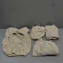 Set of 4 Plain Office Chair Covers for Armchairs Desk Chair Computer Chairs Beige 38-50 cm