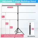Green Screen Backdrop Kit with Stand, 5X6.5ft Portable Green Screen Backdrop with Stand kit, GreenScreen Background with Stand Carrying Bag Clamp for Streaming Video Zoom