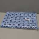 HITSLAM Bathtub Mat Non Slip, 28 x 15 Inch TPE Bath Mat for Tub, Efficient Drainage Bathroom Shower Mat with Suction Cups, Bath Tub Mat, Soft on Feet and Easy to Clean, Blue