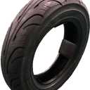 5A02 120/70-12 Scooter Tubeless Tire, 51L, Front/Rear Motorcycle/Moped Tire 12" Rim