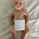 Silicone Reborn Baby Doll Full Silicone Baby (Aria-Ivory White)