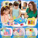 MDINGTD Magic Water Elf Toy Kit, DIY Magical Gel Art Crafts Kits with 12 Gels and 12 Molds, Make Your Own Creative Toys Party Favors Easter Christmas Birthday Gifts for Boys Ages 4-12