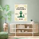 2 x 2026 Roaring Twenties Calendar Wall Calendar, Calendar with Song Lyrics, 12 Monthly Calendar Planner