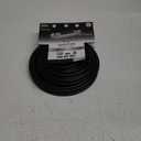 GE RG6 Coaxial Cable, 50 ft. F-Type Connectors, Quad Shielded Coax Cable, 3 GHz Digital, in-Wall Rated, Ideal for TV Antenna, DVR, VCR, Satellite, Cable Box, Home Theater, Black, 33532