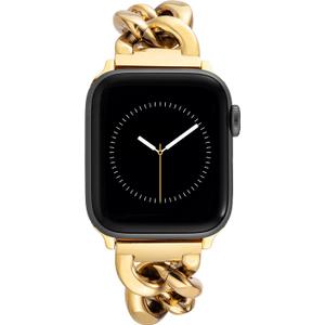 Anne Klein Fashion Chain Bracelet for Apple Watch, Secure, Adjustable, Apple Watch Replacement Band, Fits Most Wrists