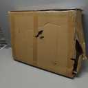 C-Shaped Side Table, Iron End Table for Couch Sofa and Bed, Small Metal White Side Tables for Living Room Bedroom (White, High-27.6in/70cm)