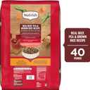 Nutrish Rachael Ray Adult Dry Dog Food Real Beef, Pea & Brown Rice Recipe, 40 lb. Bag (EXP 10/31/27)