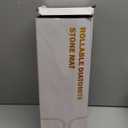 Cabilock Foldable Diatomite Dish Drying Mat 22.04X15.35 Inch Absorbent Kitchen Sink Mat Quick-Dry Dish Drainer Pad Space Saving for Home