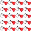 20 Pcs Worm Gear Hose Clamps10-16mm Adjustable Range Small Beer Line Clamps Bulk Stainless Steel Worm Gear Hose Clamp with Plastic Handle for Home Brewing Beer Line Pipe Plumbing Mechanical