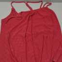 KKJ Womens Cute Tank Tops Eyelet Sleeveless Spaghetti Strap Scoop Neck Loose Casual 2025 Summer Beach Vacation Flowy Shirts, Size XL