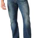 Lucky Brand Men's Easy Rider Bootcut Coolmax Stretch Jean (34W x 32L, Brigden)