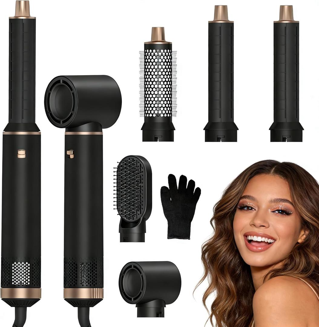Blow Dryer Brush 5 in 1 Ionic Hot Air Styler Hair Dryer Hair Styling Tools Set
