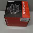 A-Premium Alternator Compatible with Hyundai Accent/Tucson 06-09, Tiburon 04-07 & Kia Rio 06-09, Spectra 04-06, Spectra5 2006, Sportage 05-10, 90Amp 12Volt CW 4-Groove Pulley, w/ 2 Prong Connector