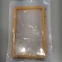 Collector Graded Card Guard Case for PSA Standard Slab Protector Snap to Steel/Iron, Built-in Stand, Magnetic Display, Stackable, TPU+PC Single-Sided (Yellow, Plus, 1ct)