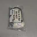 SATINIOR Kids Snow Mittens Waterproof Winter Ski Gloves Warm Thicken Snow Gloves for Girls Boys (5-8 Years, White,Grey)