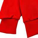 Unisex Toddler Merry Christmas Print Sweatshirts Kid Xmas Crew neck Pullover Shirts Sweater Child Warm Long Sleeve (Red)