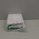 goTeamghjkl Cat Door Flap (Outer Size 7.5" x 7.8"), 4 Way Locking Medium Cat Door for Interior Exterior Doors, Weatherproof Pet Door for Cats Doggie Kitty and Kittens with Circumference < 15.75" (White)