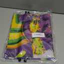 Fat Thursday Decorations Porch Sign, Fat Thursday Outdoor Decorations Hanging Banner for Door Masquerade Mask Porch Banner for Carnival Masquerade Party Supplies