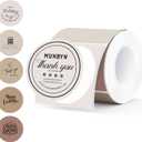 MUNBYN 2 Inch Thermal Labels Round, 2 Inch Thermal Label Stickers for Candle, Baking, 150 Sheets/1 Roll