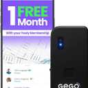 GEGO PRO GPS Tracker - Universal Tracking for Luggage, Vehicles, Trailers, Bike, Person | Real-Time GPS Tracking, WiFi, GSM & Bluetooth | Long Battery Life | Subscription Required