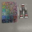 33000Pcs 3mm Rainbow Jelly Rhinestones Gems for Bedazzling Crafting, Colorful Bedazzled Resin Gemstone Flatback Jewel, SS10 Multi Colored Bedazzler Kit with B7000 Glue for Book Clothes Crafts Clothing (Large Pack + 3Pcs Glue, 3mm | Jelly AB mix colors)