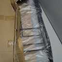 Saddle Rack Portable Folding Horse Saddle Stand for English and Western Saddles,28" L x 19" W x 37.5" H,Black