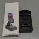 Gifts for Men Women, Phone Stand with Bluetooth Speaker, HD Surround Sound Speaker, Compatible with all iPhone/Android phones iPad Kindle, Cool Gadget Gift for Men Women Dad Mom Christmas Birthday (Black)