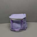 Lunch Box for Girls Women - Insulated Leakproof Waterproof Lunch Bag Cooler with Multi Pockets Removable Strap for Work - Back to School Christmas Birthday Gift (Purple)